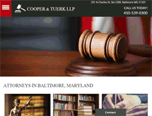 Tablet Screenshot of coopertuerk.com